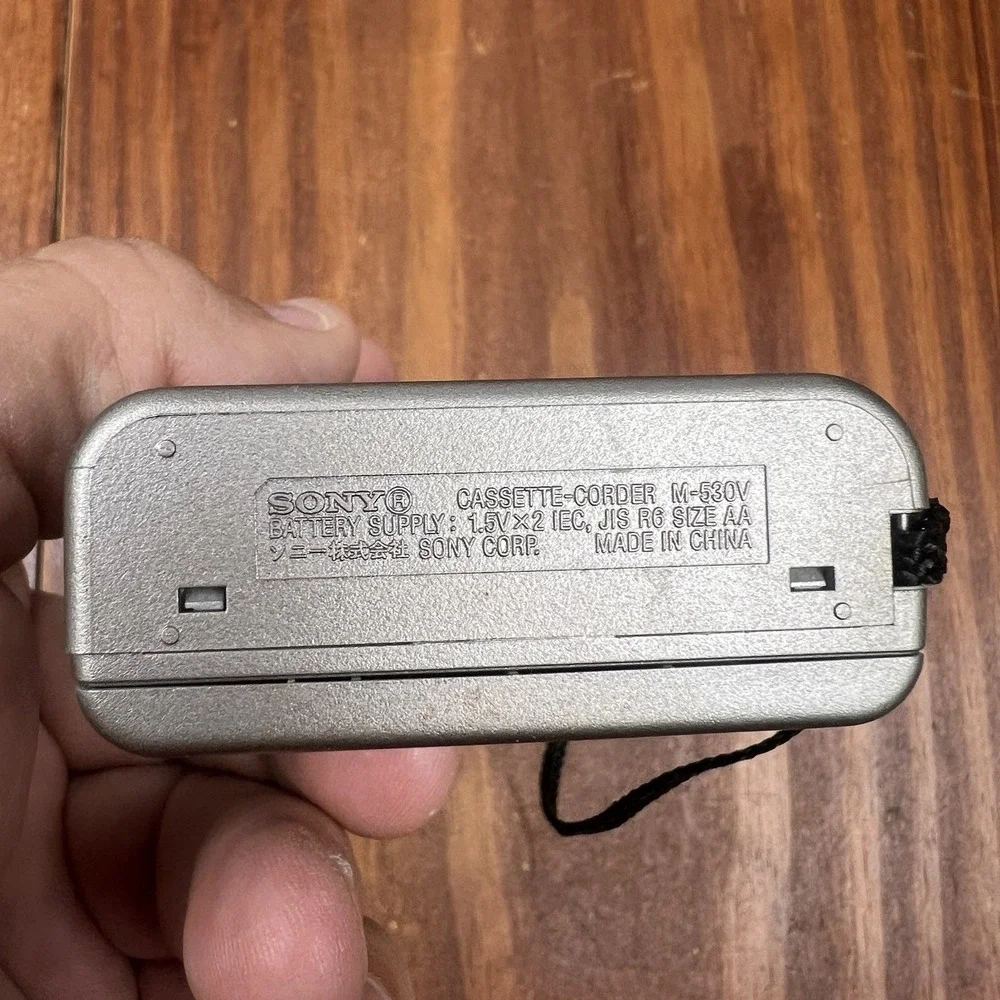 Sony M-530V Handheld Cassette Voice Recorder